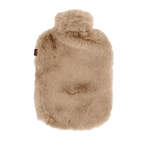 Bouillotte Chamonix Beige – Effet fausse fourrure