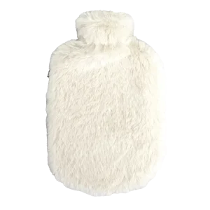 Bouillotte Chamonix Ivoire – Effet fausse fourrure