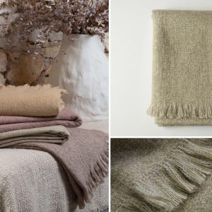 Plaid Collection Alpaga – Coloris Bronze